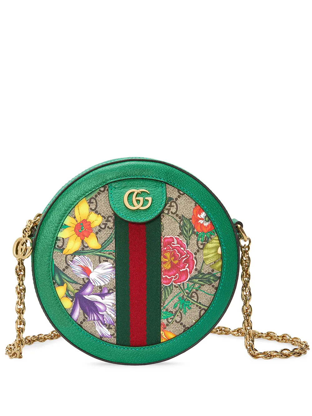 ophidia gg flora mini bag