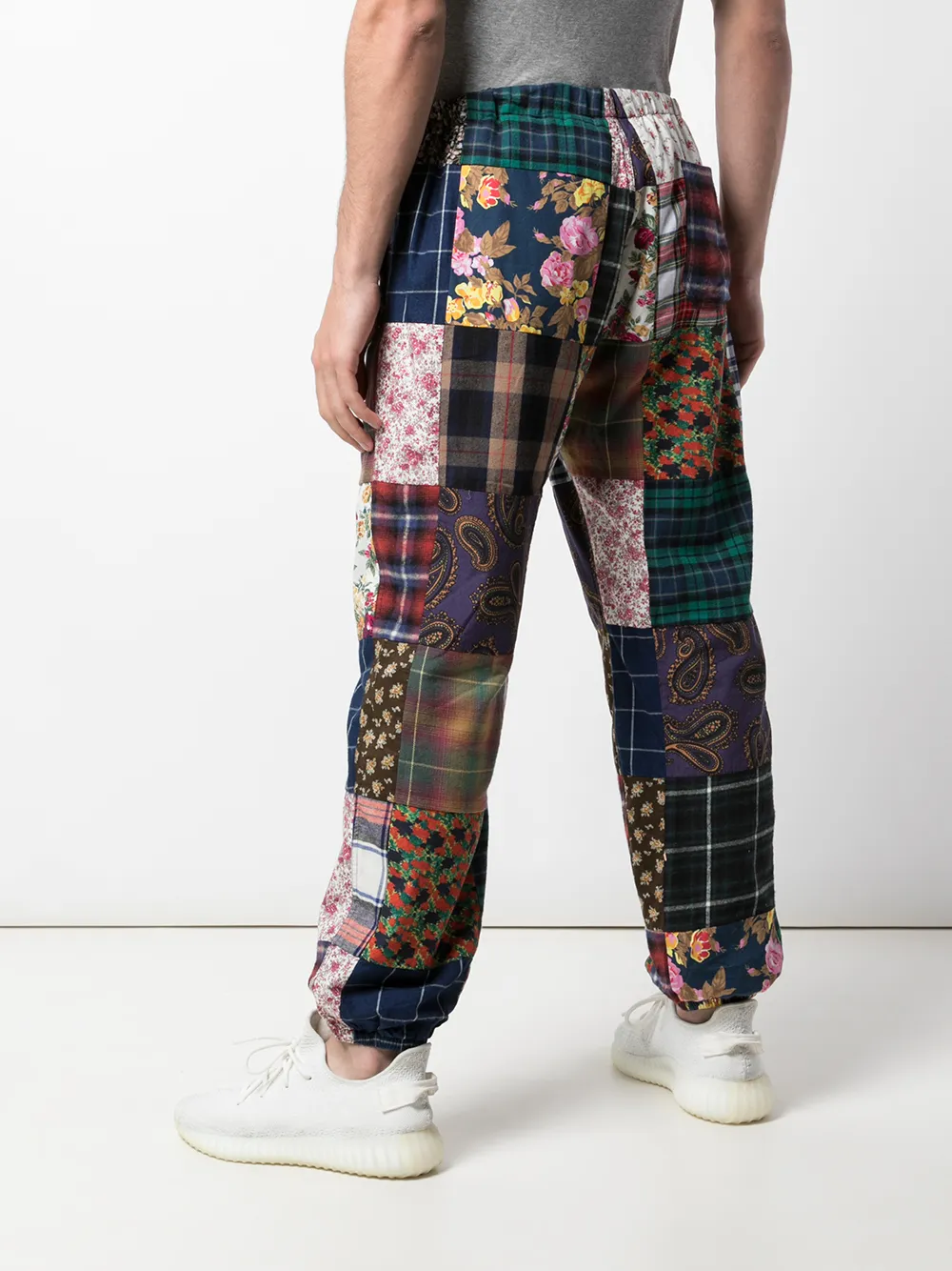 Patchwork track pants