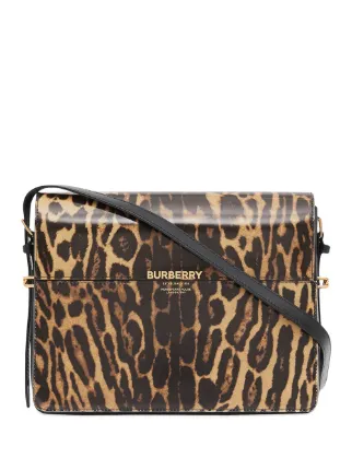 leopard print large bag