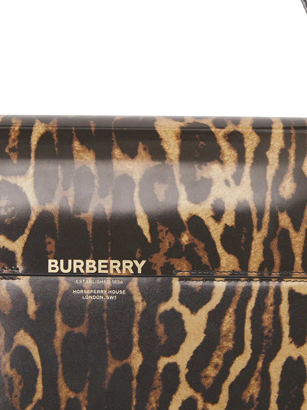 burberry animal print bag