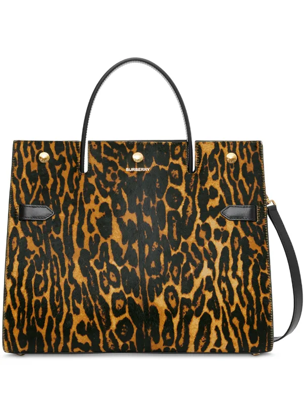 burberry leopard bag