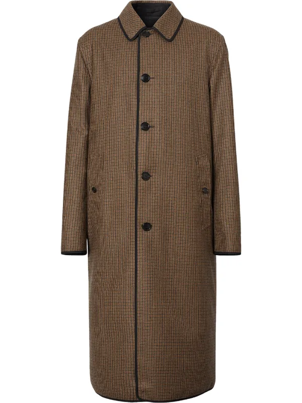 Burberry Reversible Check Coat Ss20 Farfetch Com