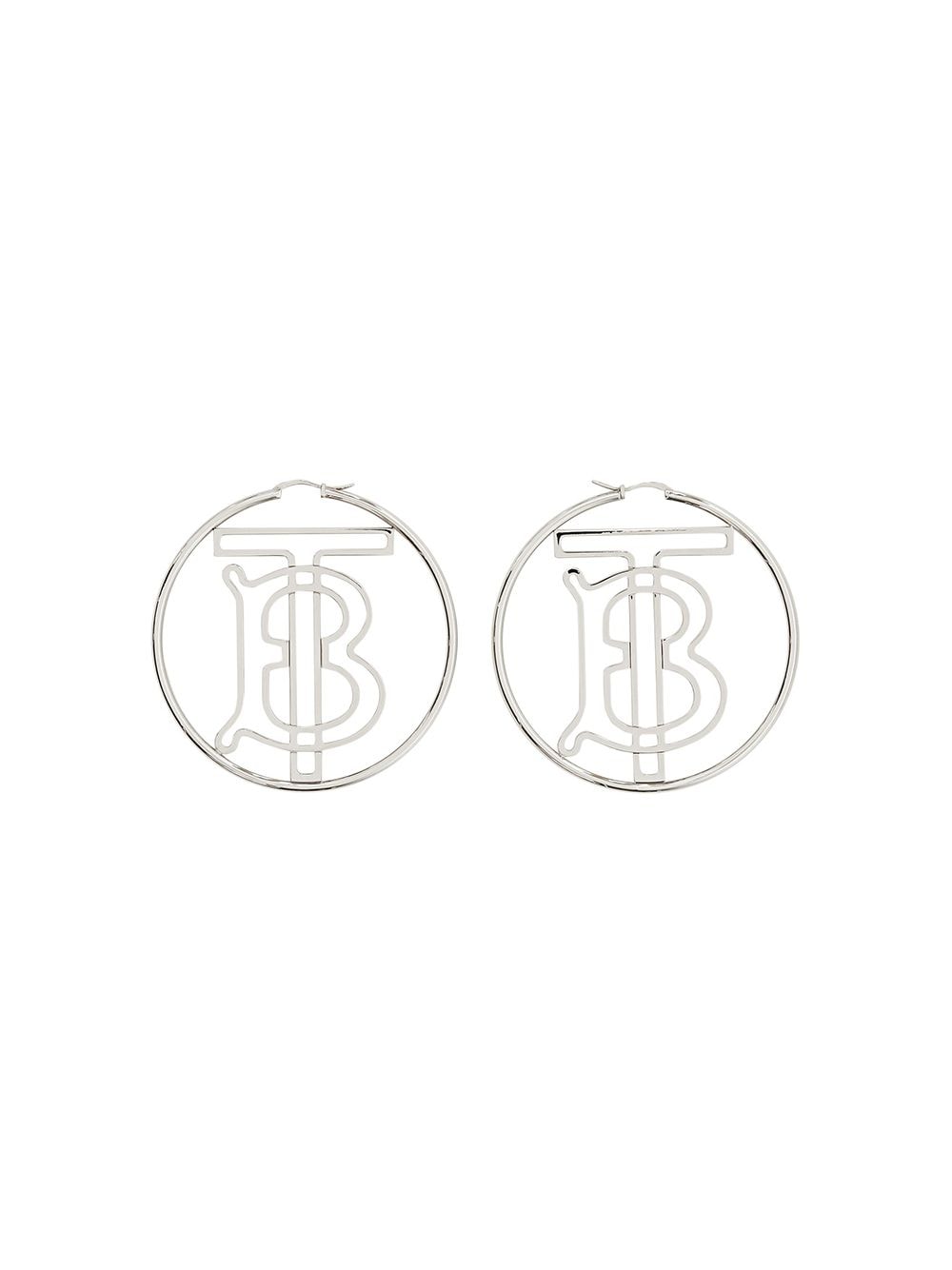 Burberry boucle d'oreille à logo