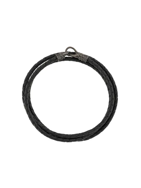 Nialaya Jewelry wrap-around leather bracelet