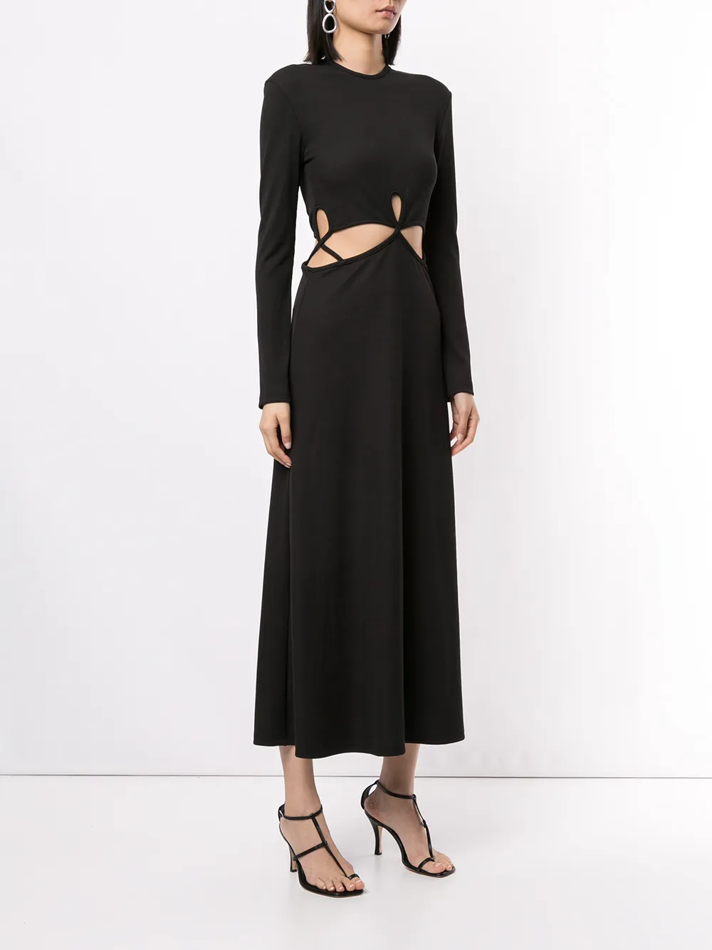 Shop Christopher Esber looped detail dress with Express Delivery - FARFETCH