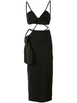 Christopher esber bandeau tie dress Clearance
