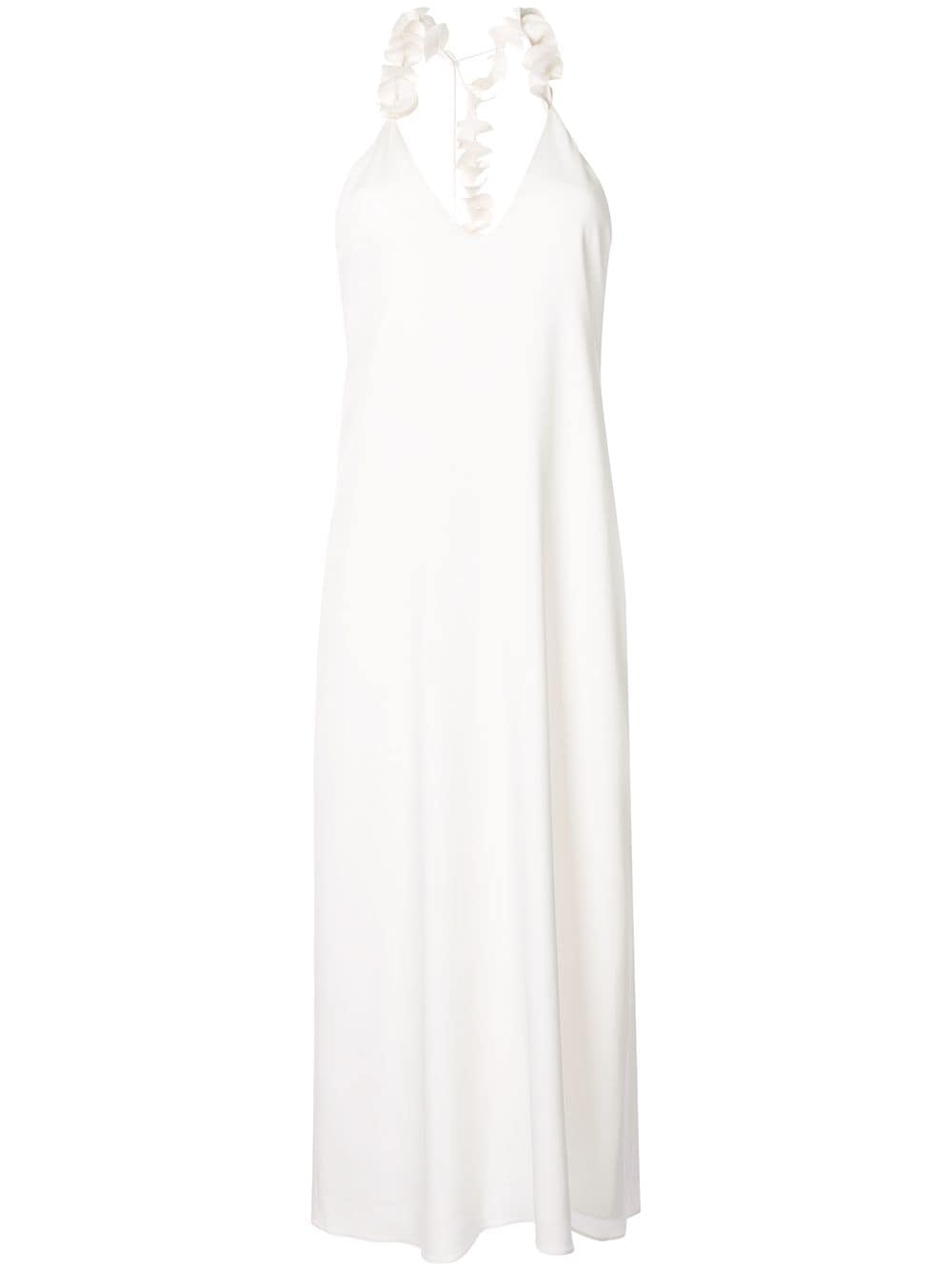 Christopher Esber Coiled Cami Dress In White