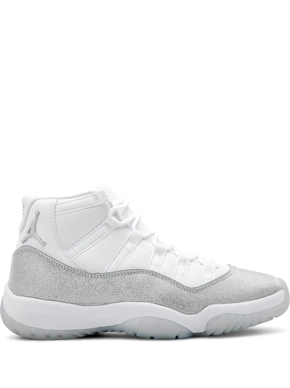 jordan retro 11 white metallic silver