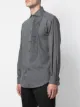 Brunello Cucinelli pleated woven shirt