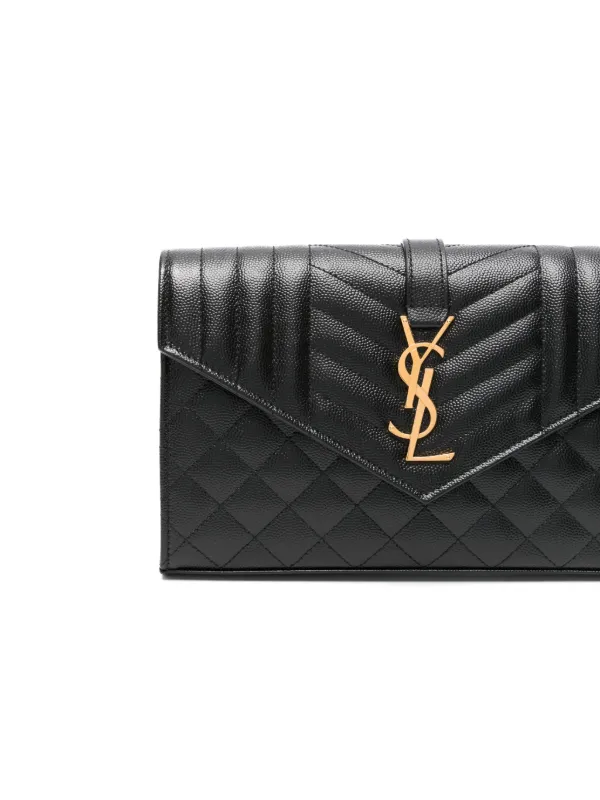 バッグ・カバンその他 SAINT LAURENT LEATHER SHOULDER BAG Saint Laurent - Medium Manhattan Black Leather Shoulder Bag