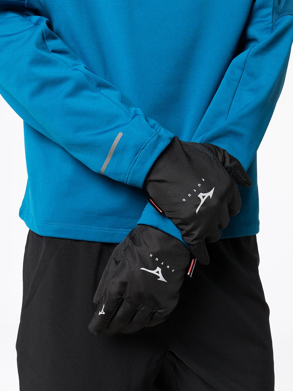 фото Mizuno перчатки wind guard из коллаборации с futur