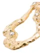 By Alona Diana 18kt gold-plated crystal drop earrings