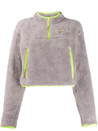 nike hoodie demi zip sherpa nike hoodie demi zip sherpa