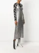 Norma Kamali Overlapping sequin dress