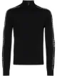 Image 1 of Valentino logo-print zipped track sweatshirt