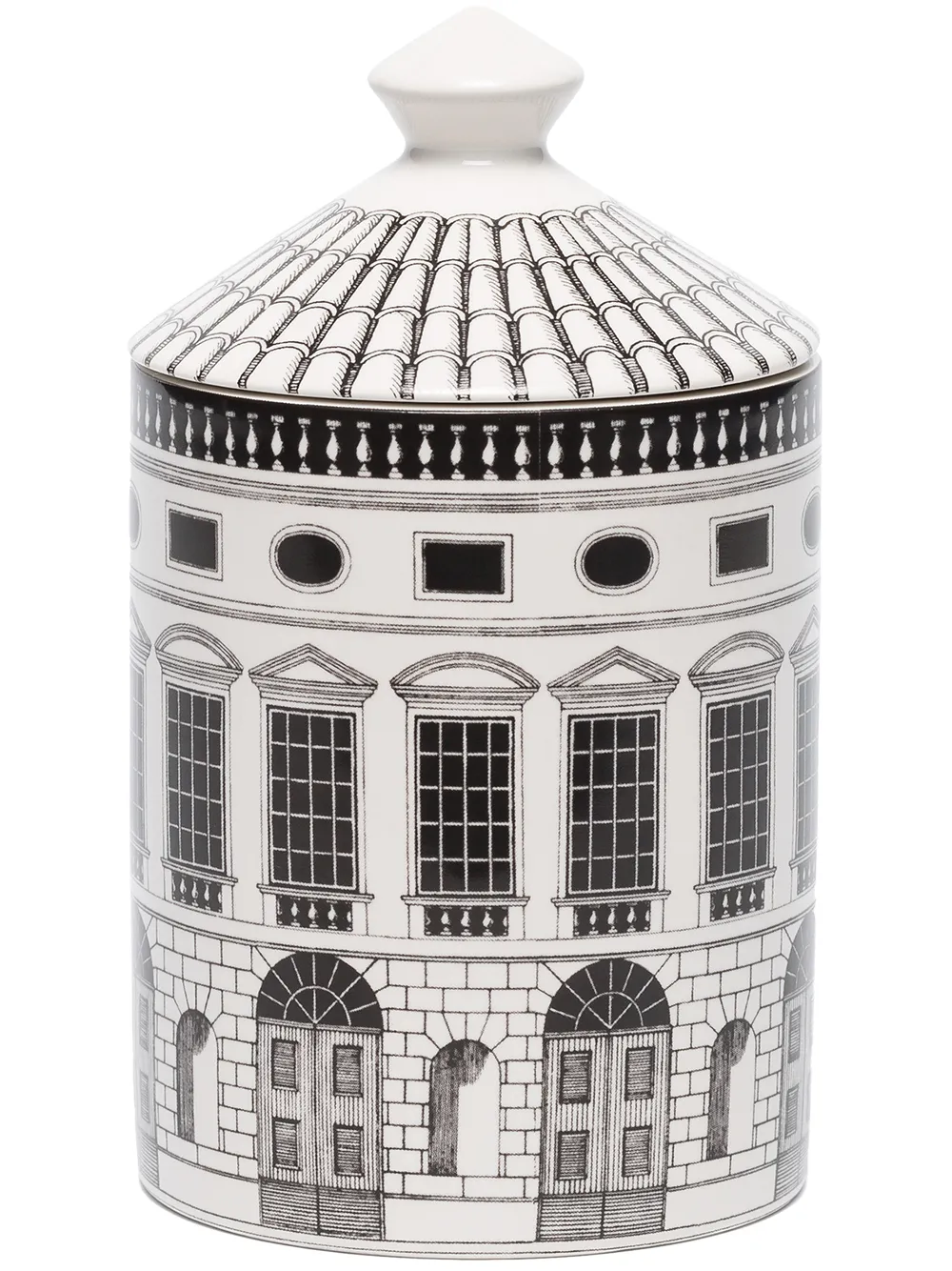 Fornasetti свеча Otto Architettura
