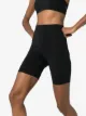 Nimble Activewear logo print perforated cycling shorts