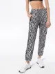 Adam Selman Sport snakeskin-print track pants