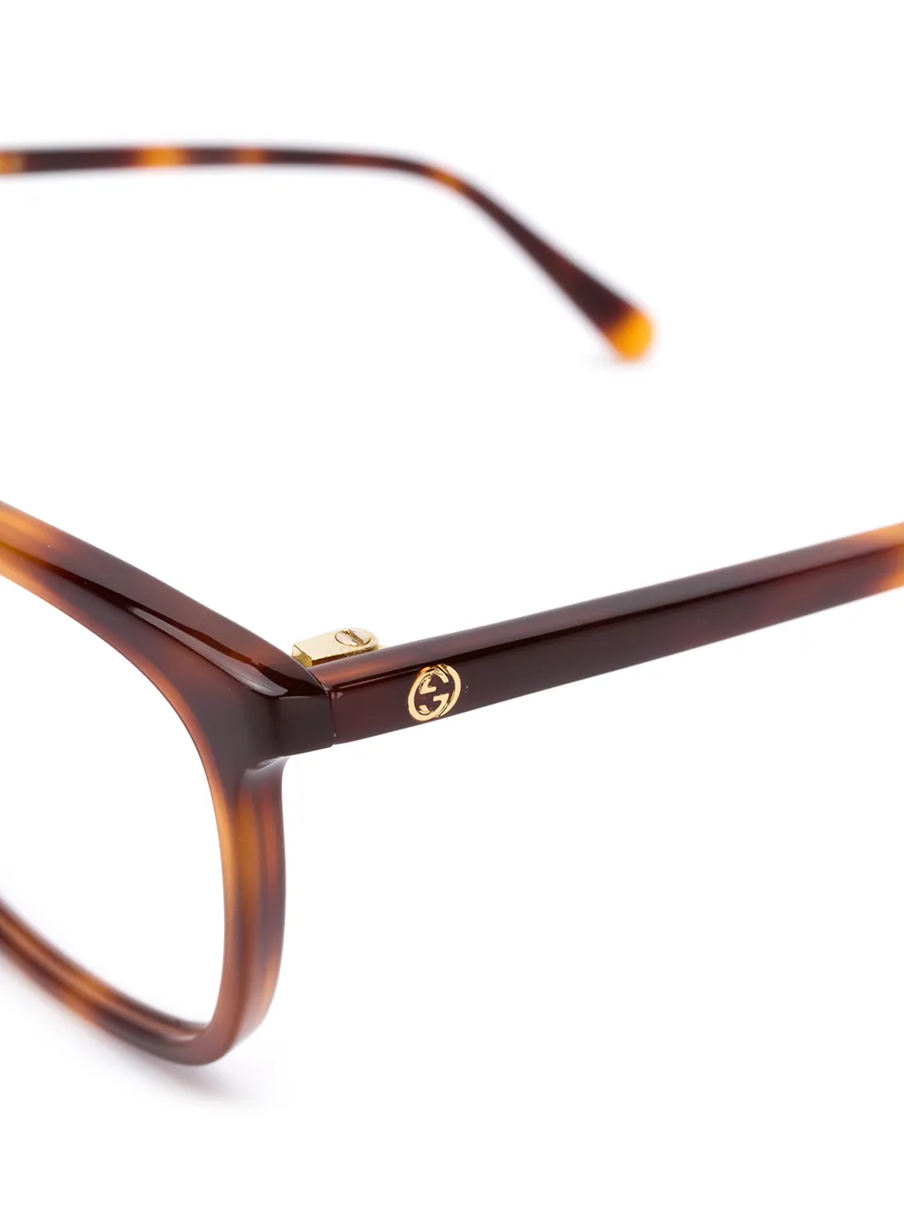 Gucci Eyewear Bril met vierkant montuur Bruin