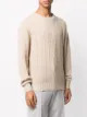 Brunello Cucinelli Kaschmirpullover mit Zopfmuster