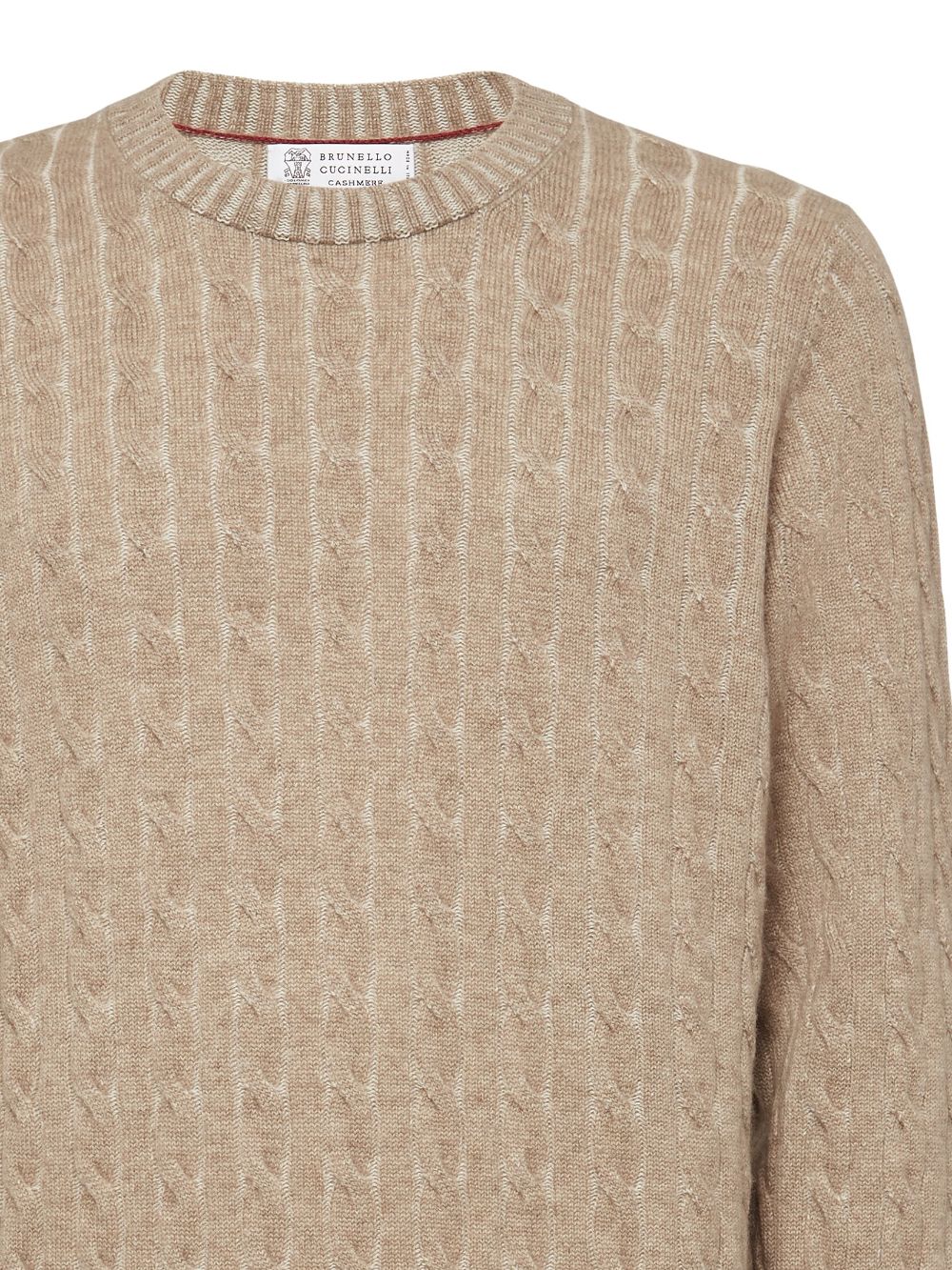 Brunello Cucinelli cable-knit cashmere jumper Men