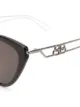 Balenciaga Eyewear نظارة شمسية بإطار عين قطة
