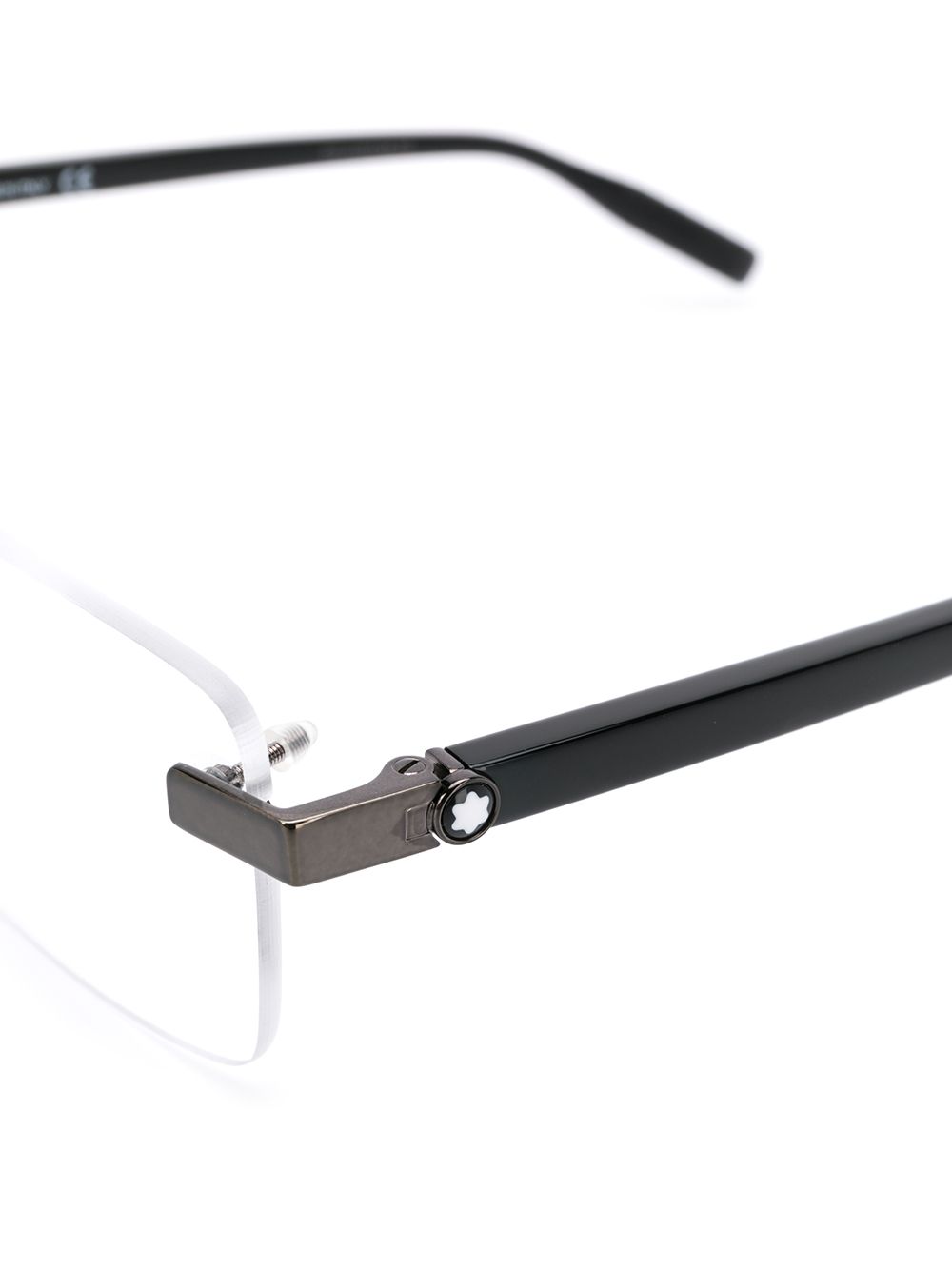 фото Montblanc rimless rectangular optical glasses