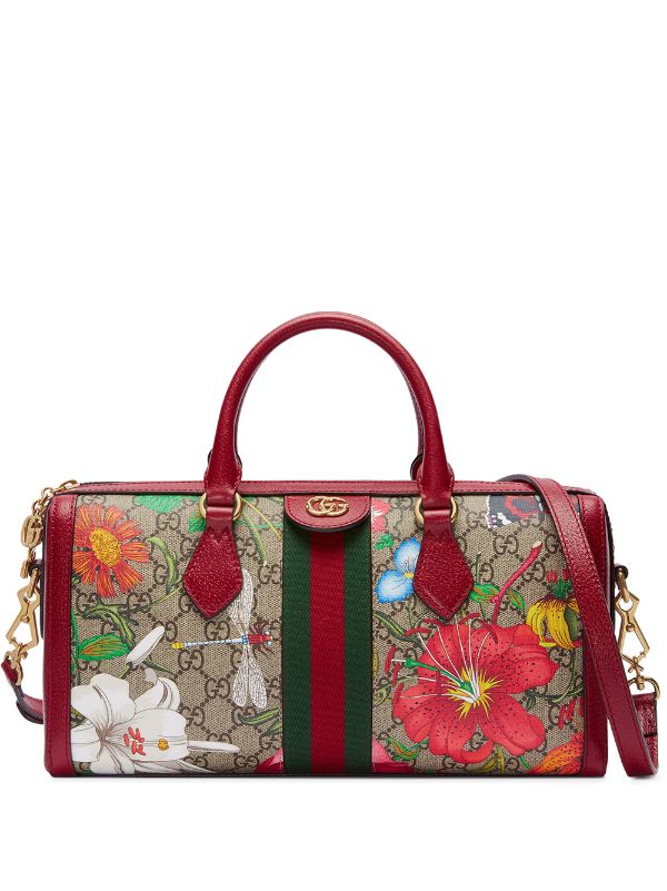 Gucci GG Flora Ophidia top handle bag 