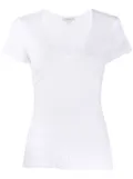 James Perse twist seam T-shirt - White