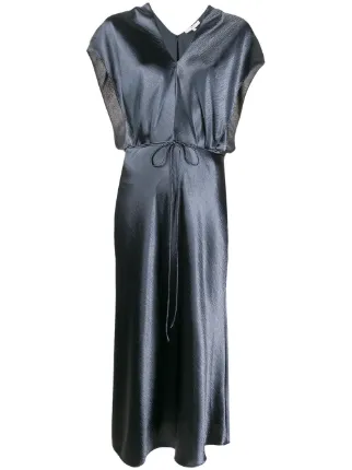 express flutter sleeve dress