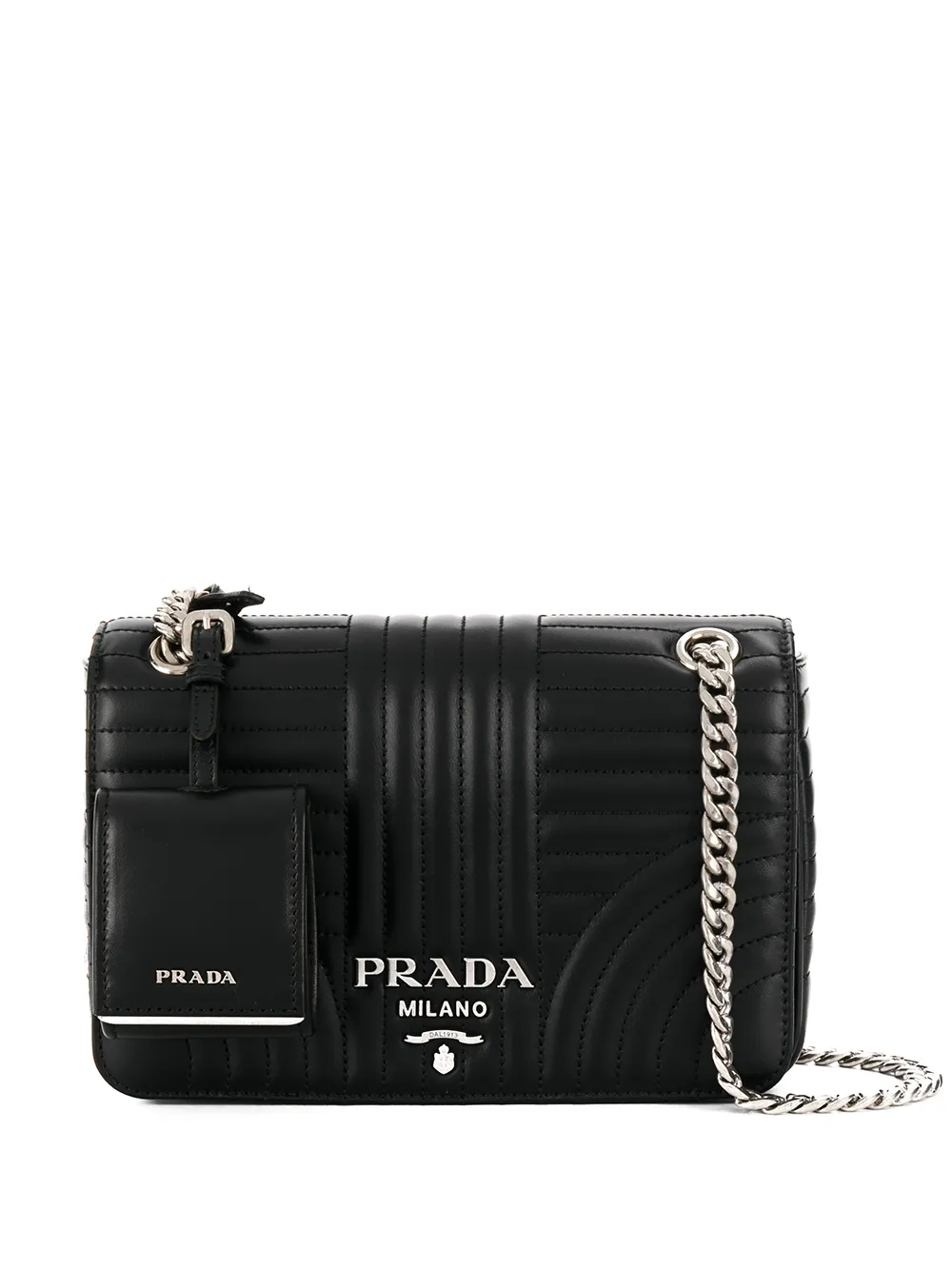 prada bag tag