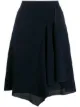 الصورة 1 من Chanel Pre-Owned تنورة غير متساوية الأطوال 1990