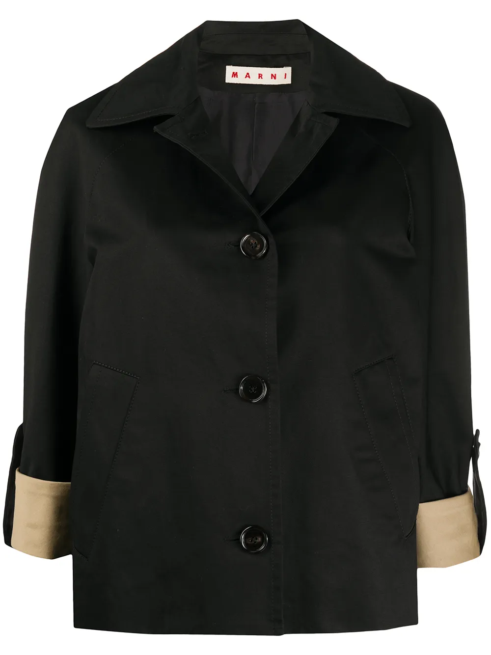 Marni Jacke Mit Cropped-Ärmeln aVHIx eSmKz Marni Jacke Mit Cropped-Ärmeln aVHIx eSmKz