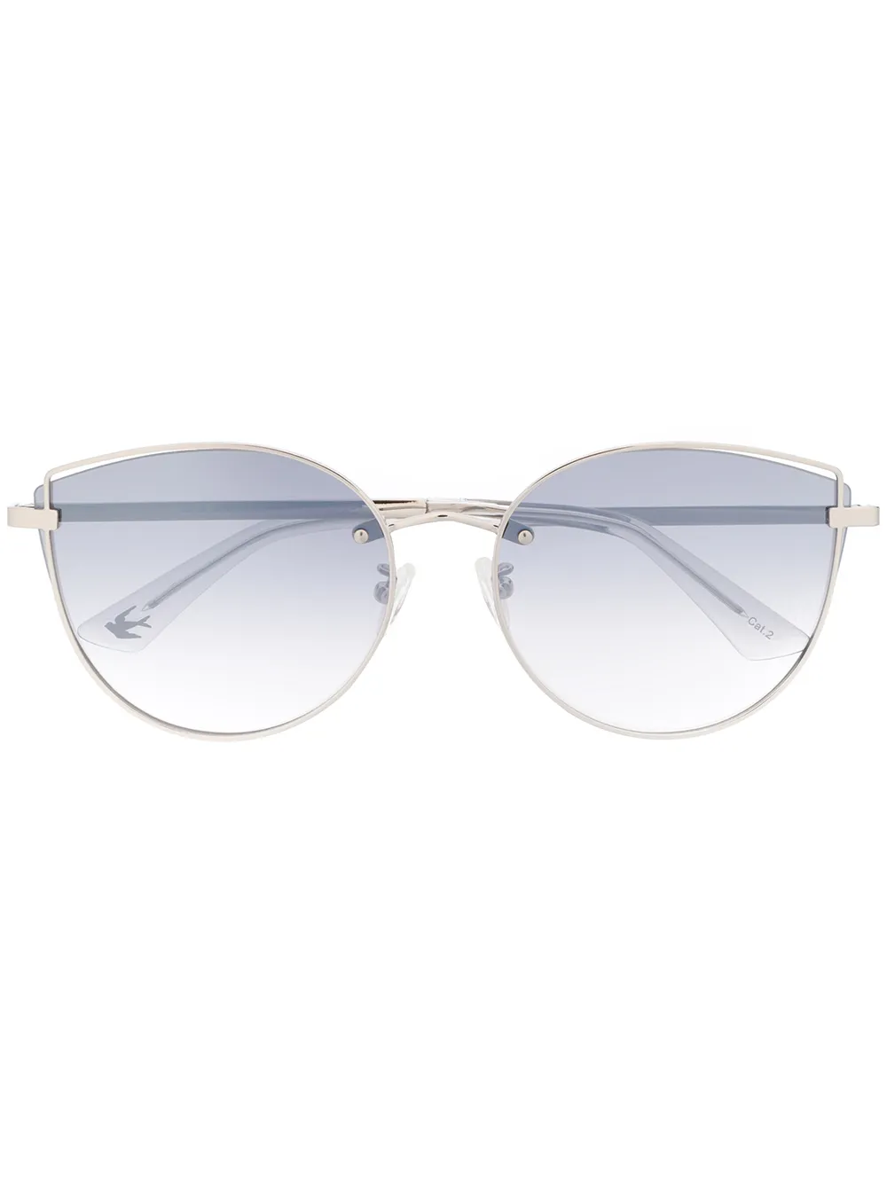 McQ Alexander McQueen солнцезащитные очки в круглой оправе