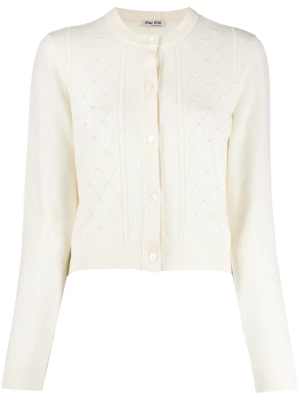 beaded cardigan