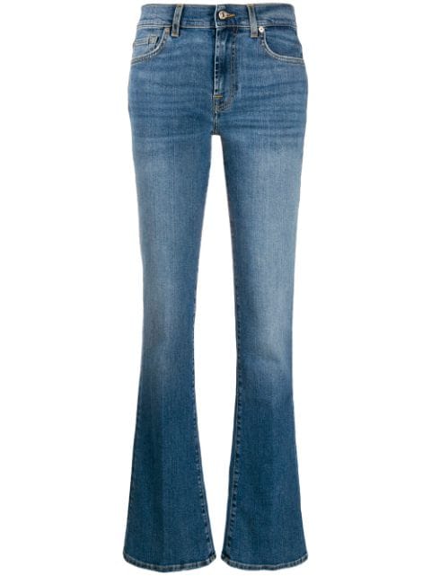 flared style jeans