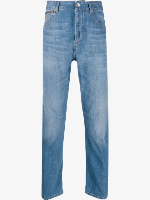 Brunello Cucinelli mid-rise straight jeans