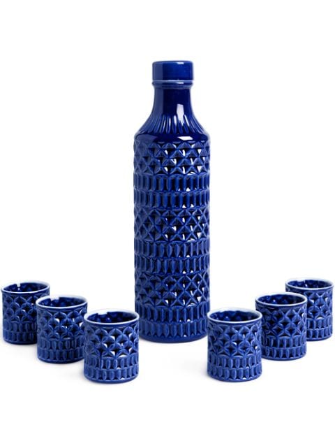 Sargadelos set de botella y vasos
