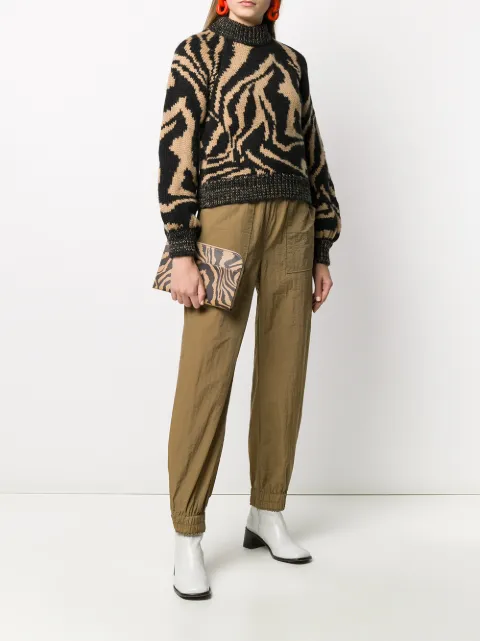 ganni track pants