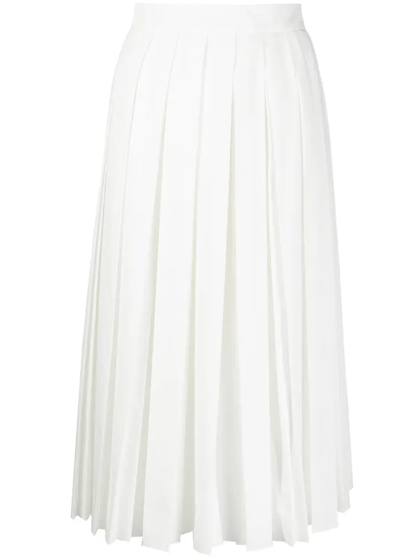fendi white skirt