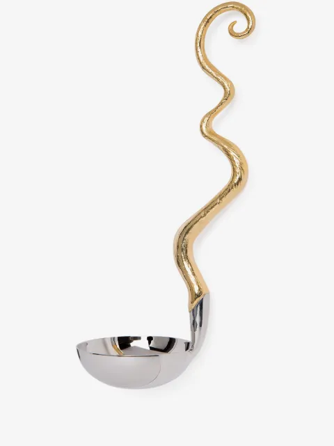 L'Objet Twisted Horn ladle