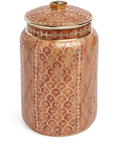 L'Objet Fortuny porcelain canister