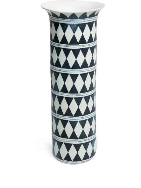 L'Objet geometric-pattern porcelain vase (45cm)