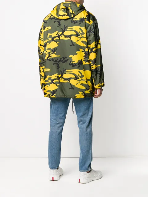yellow camo jacket