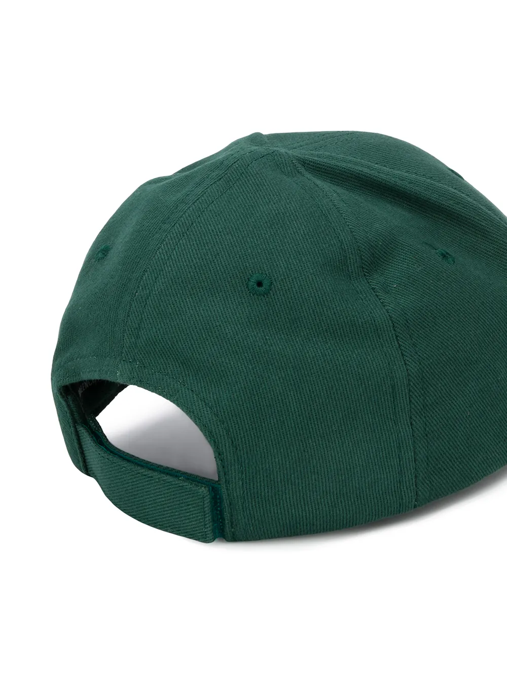 Balenciaga Honkbalpet met geborduurd logo - Groen