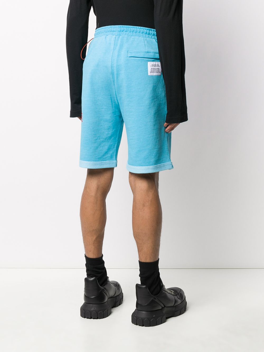 фото Heron preston fleece track shorts