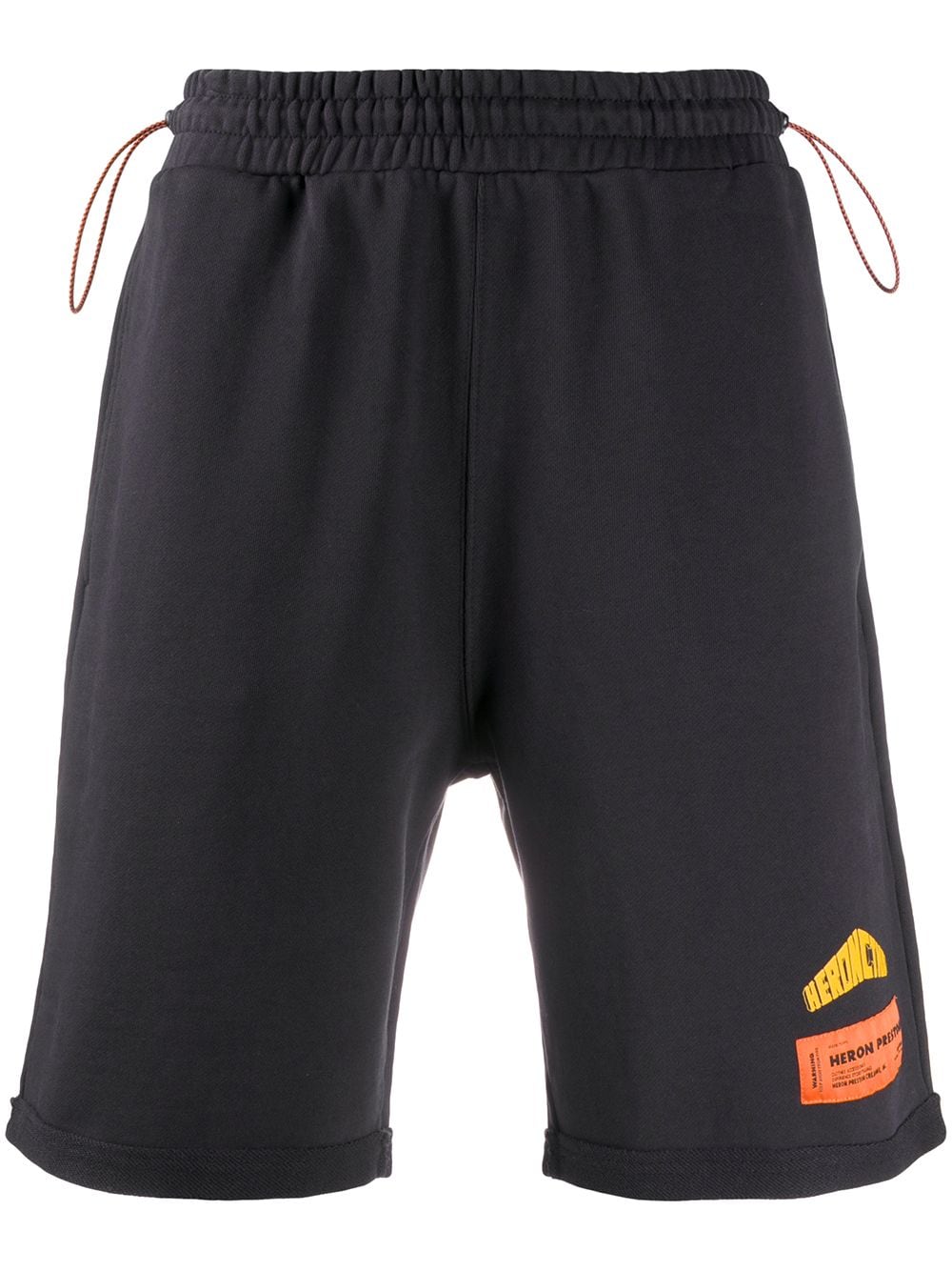 Heron Preston Fleece Shorts In Black