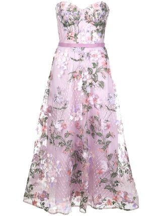 Shop Marchesa Notte floral embroidered ...