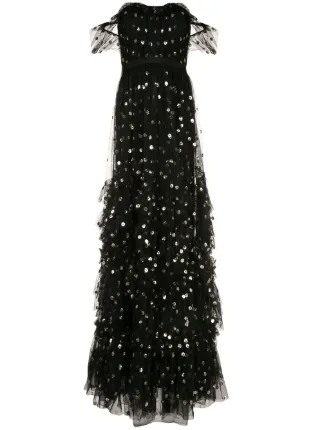 marchesa notte black gown