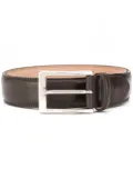 Scarosso classic square buckle belt - Brown